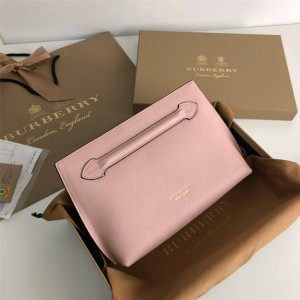 burberry官方旗舰店巴宝莉代购新款真皮Society手拿包