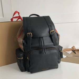 Burberry巴宝莉女包官网价格双肩包博柏利The Rucksack 军旅背包40436801