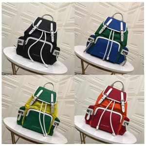 Burberry巴宝莉官方网站双肩包博柏利中号拼色尼龙军旅背包40765121