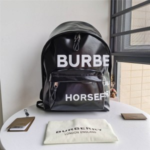 Burberry巴宝莉中国官网代购Horseferry 印花涂层帆布双肩包80230381