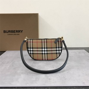 Burberry博柏利巴宝莉官网Olympia Vintage格纹埃伦匹亚收纳袋80367281