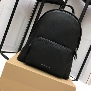 Burberry/巴宝莉官方旗舰店男士双肩包新款荔枝纹牛皮背包书包40197021-博柏利