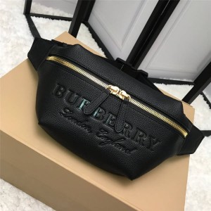 Burberry/巴宝莉官方网站男包新款全皮LOGO挎包腰包80055111